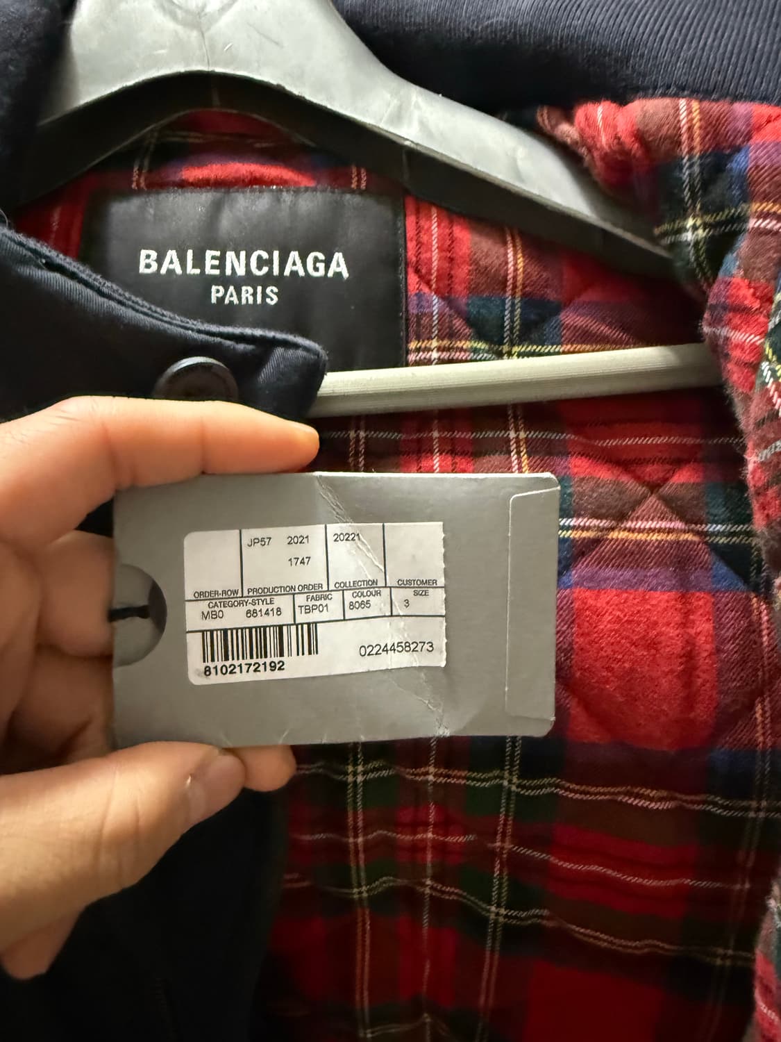 발렌시아가 파카 상품이미지4