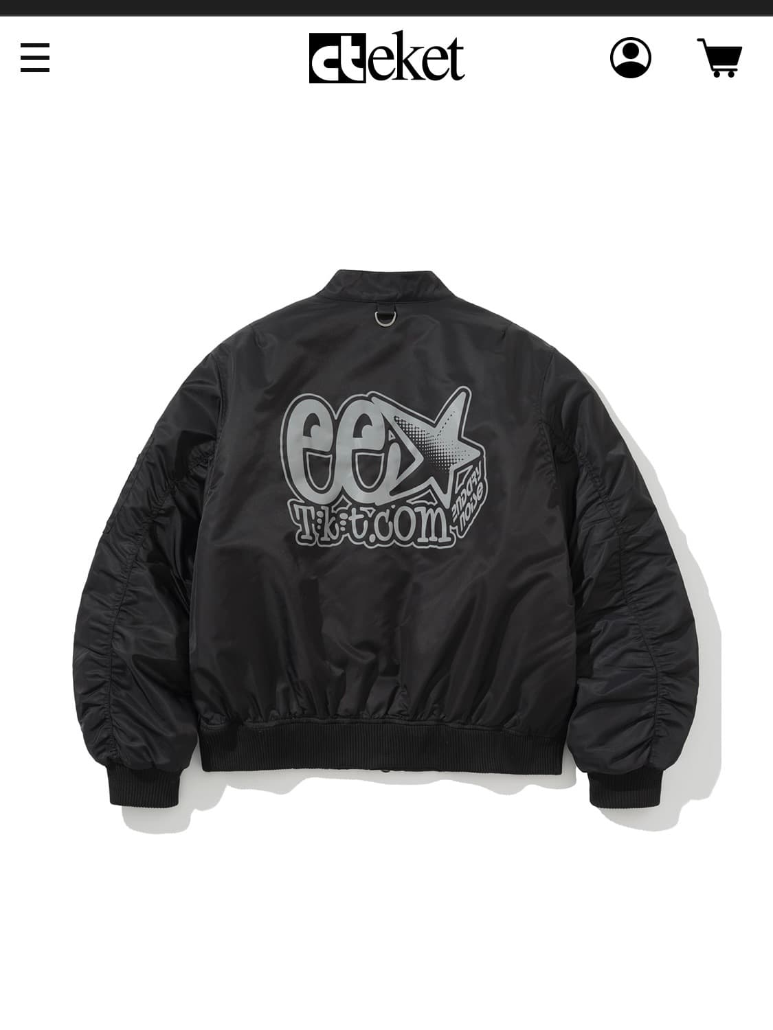 테켓 ee Electric MA-1 자켓 상품이미지4