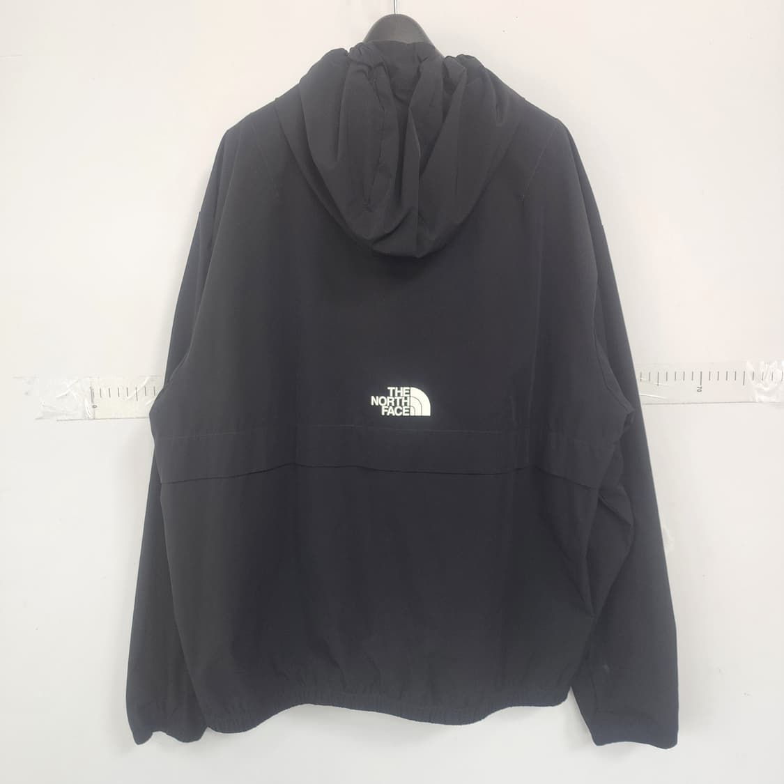 노스페이스 블랙 후드 바람막이 자켓 상품이미지8