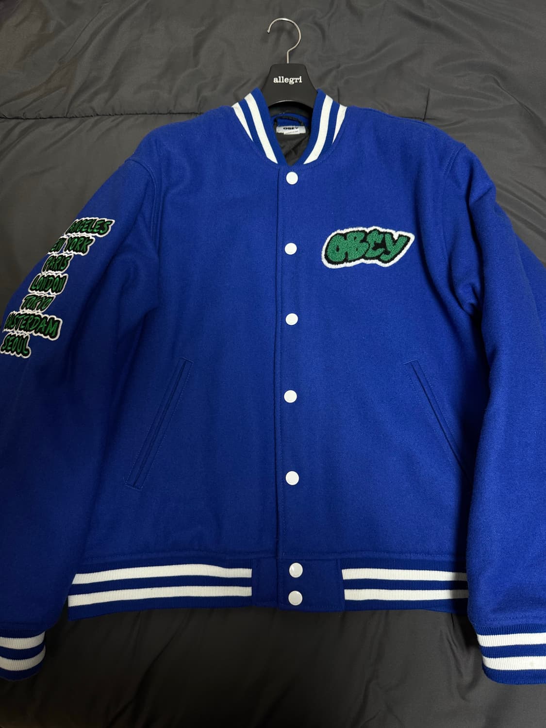 오베이 바시티 자켓 XL 상품이미지2