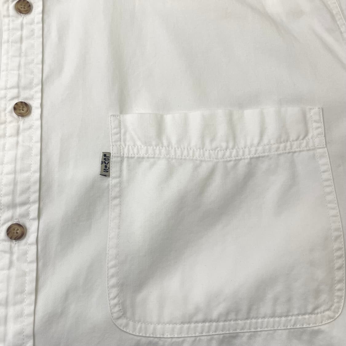 (L) Levi's 리바이스 화이트 셔츠 상품이미지7