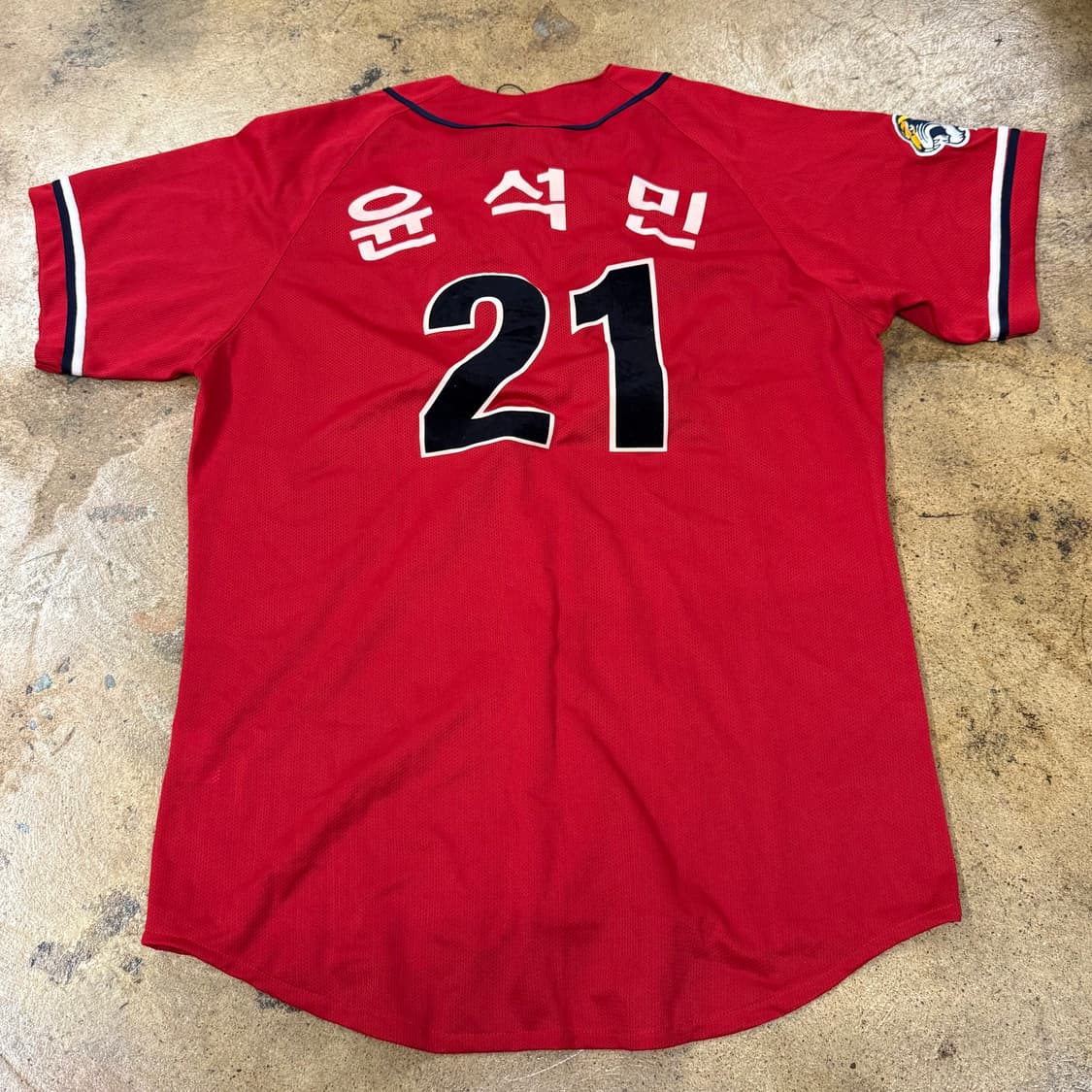 [110] 기아타이거즈 네포스 21 윤석민 마킹 유니폼 b10 상품이미지3