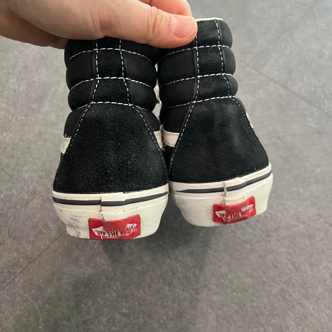 반스 스케이트보드 하이 블랙 260 상품이미지3