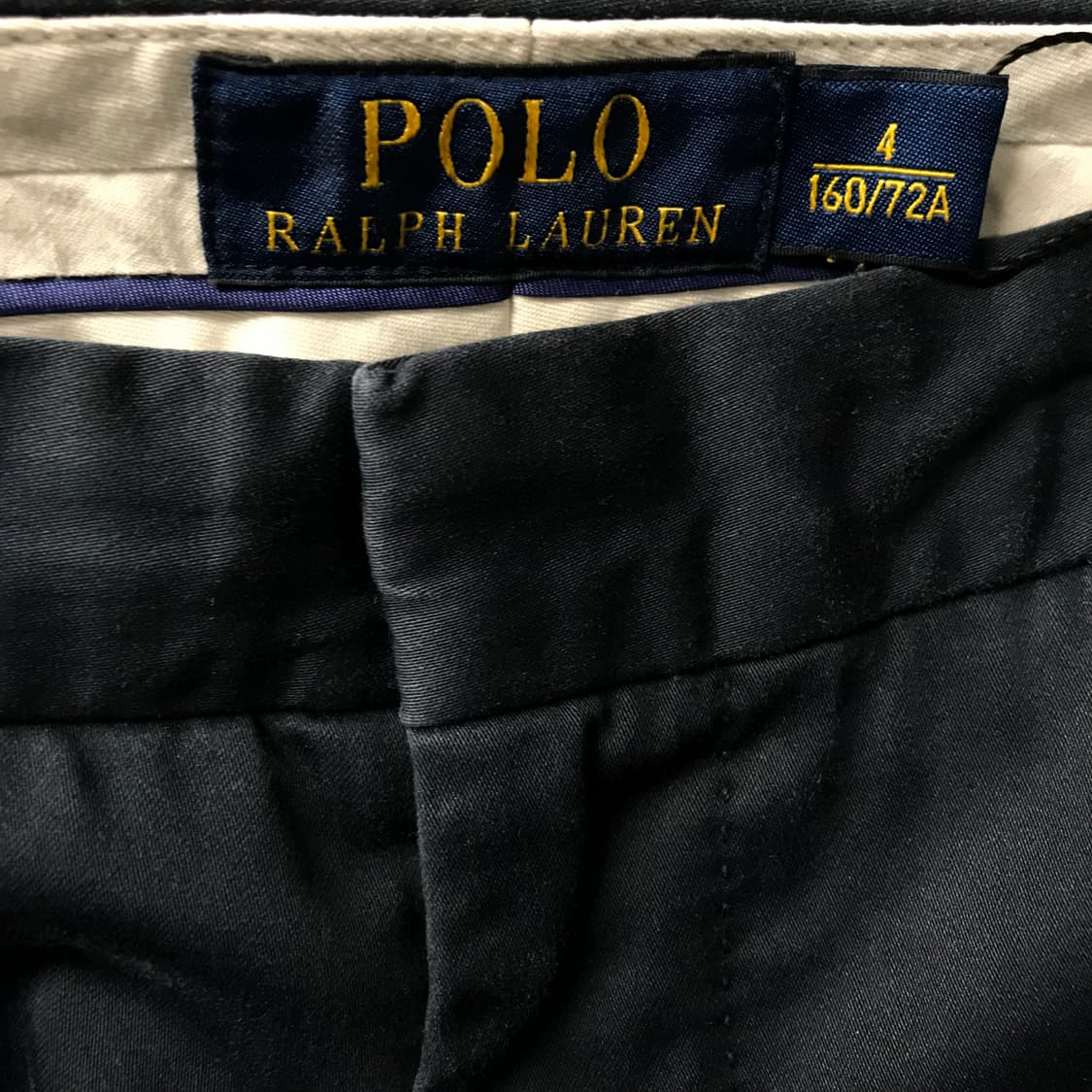 폴로 랄프로렌 네이비 치노 팬츠 4(W) 상품이미지5