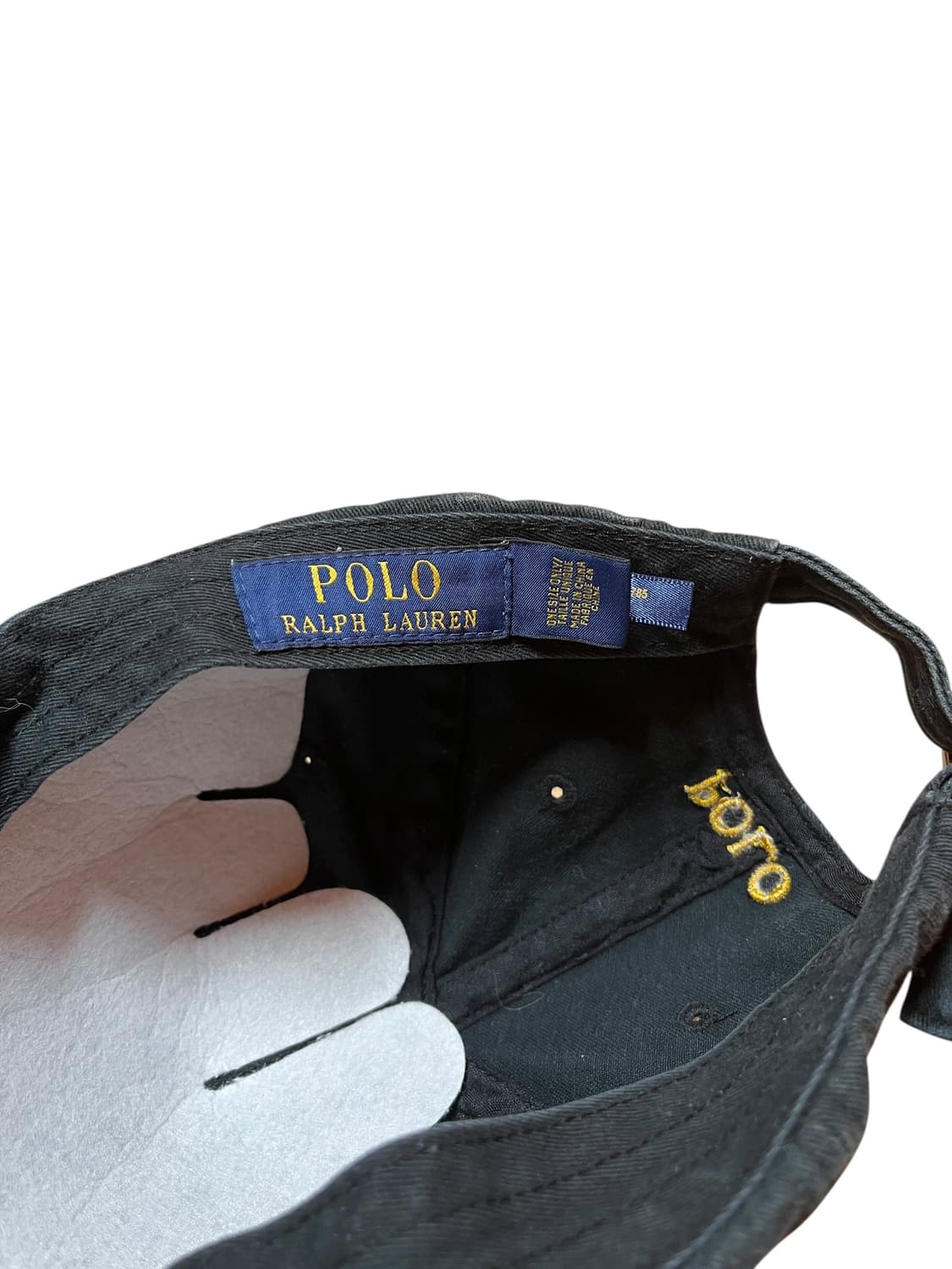 폴로 랄프로렌 네이비 골드 포니 볼캡 상품이미지4