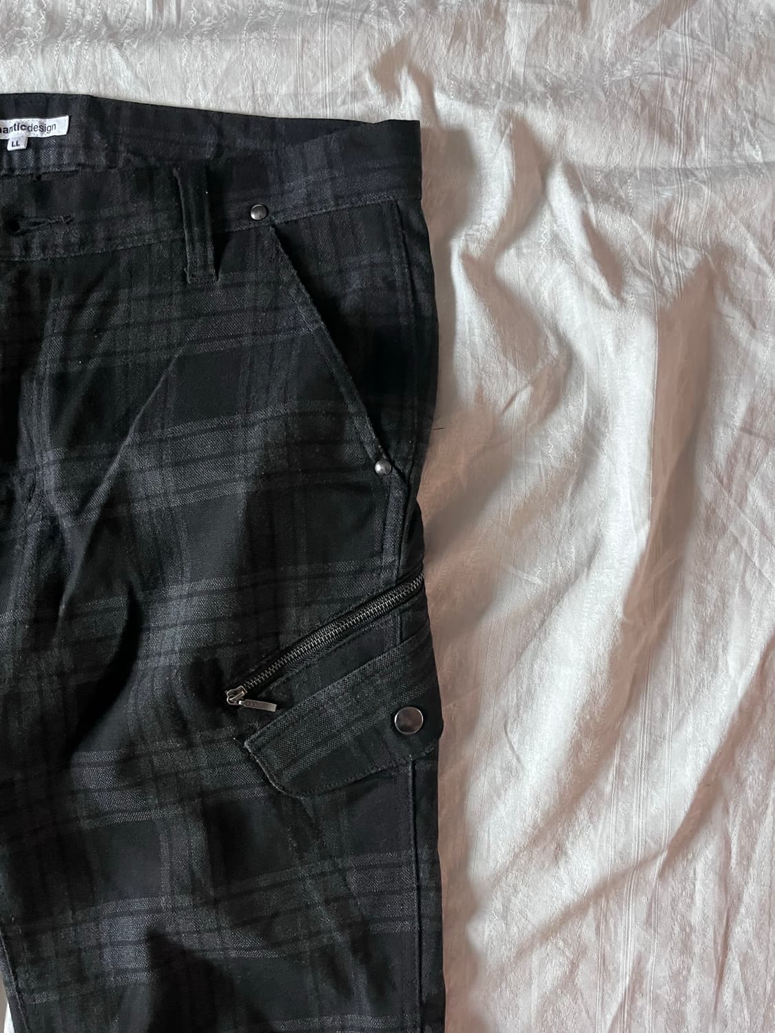 Semantic Design Archive Plaid Cargo Pant 상품이미지4