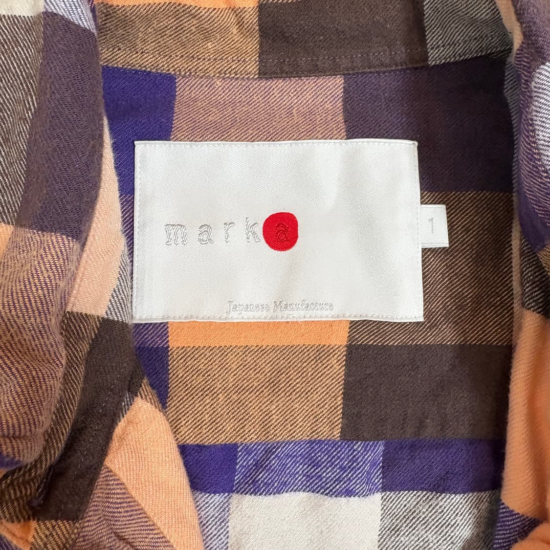 Marka 마카 체크 오픈 셔츠 상품이미지7