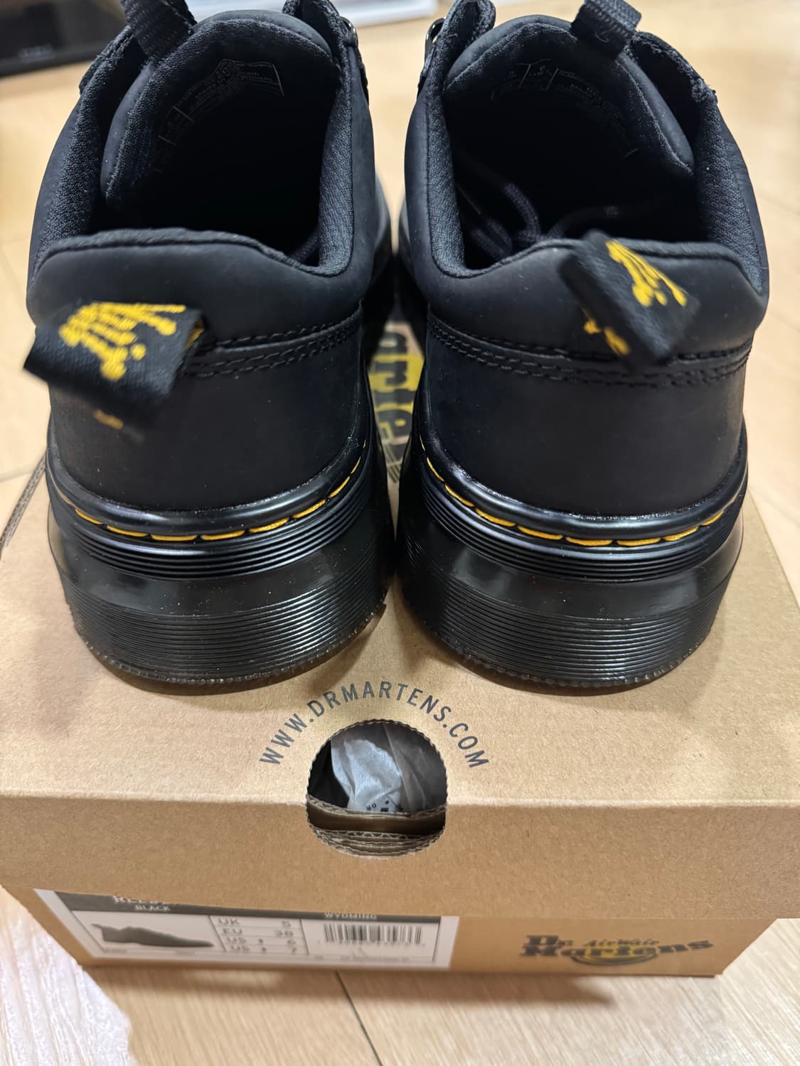 [240] 닥터마틴 리더 블랙 uk5 코이세이오 상품이미지5