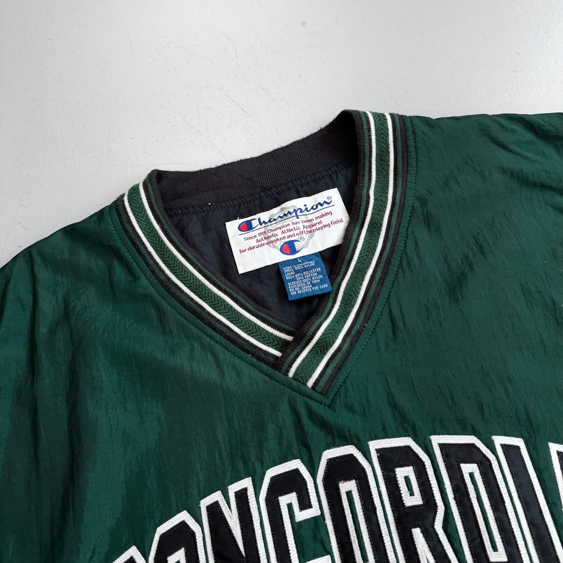 챔피온 00s 콘코르디아 베이스볼 웜업 바람막이 자켓 상품이미지3