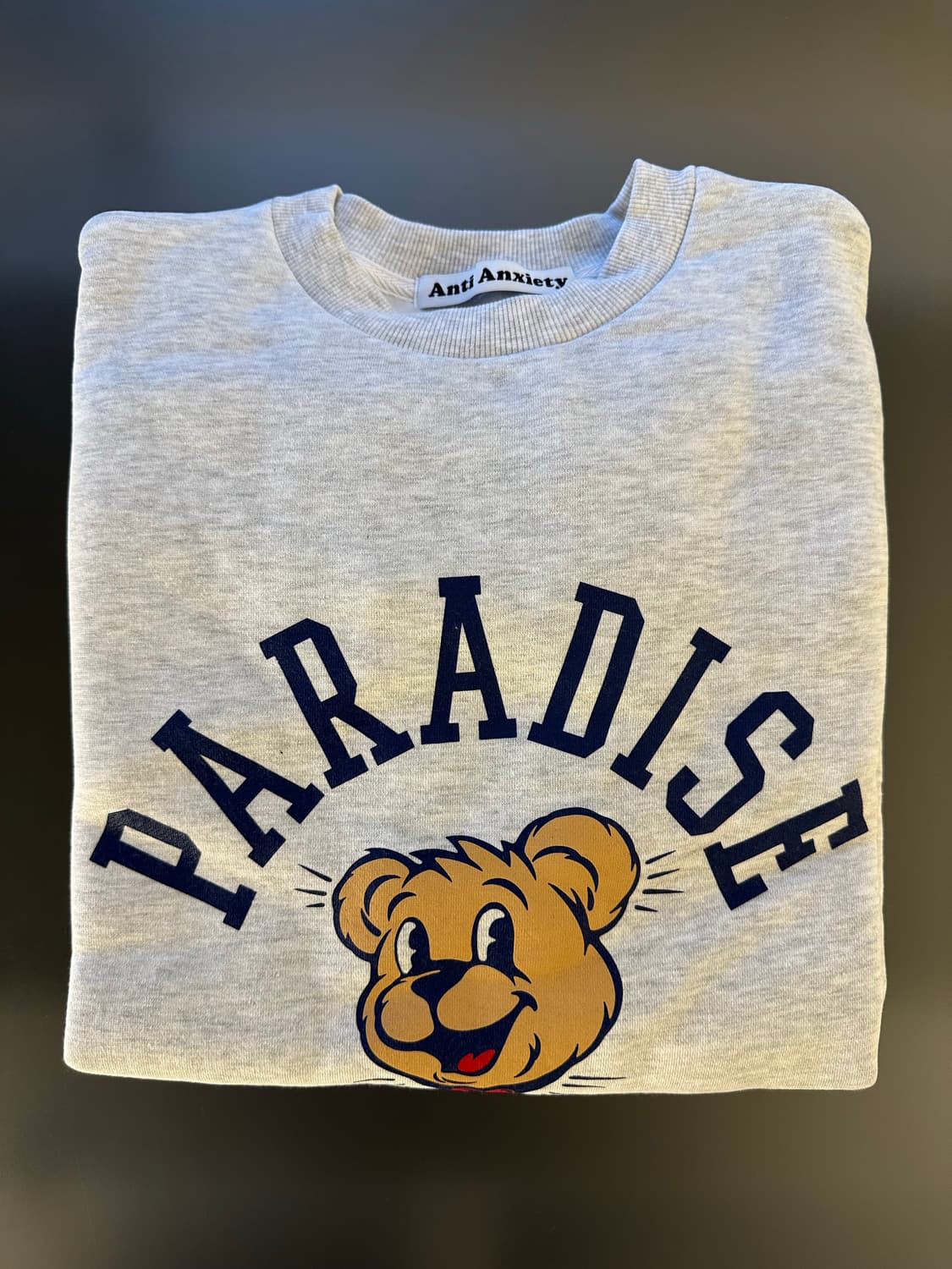 antianxiety 파라다이스 곰돌이 맨투맨 티셔츠[F] 상품이미지2