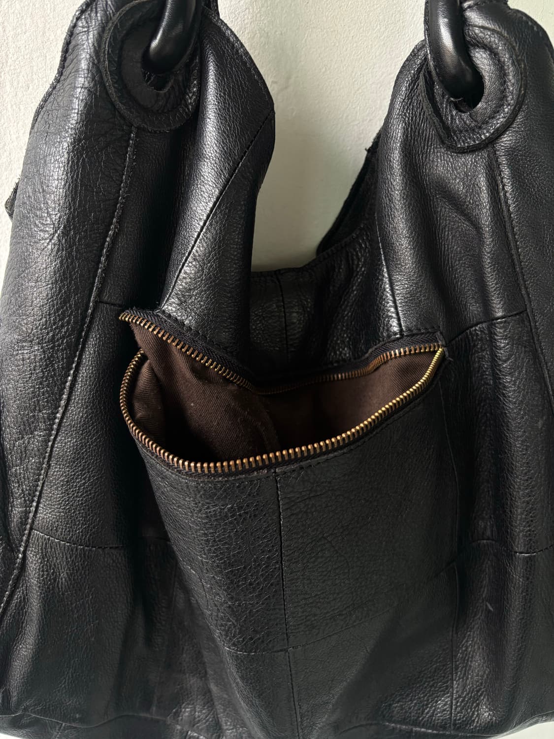 빈티지 레더 숄더백 상품이미지7