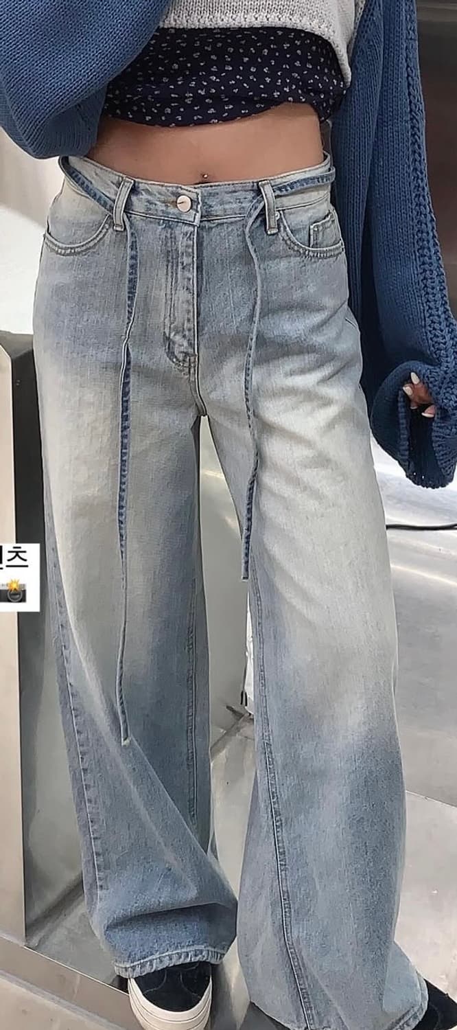 빈티지st 와이드 데님 상품이미지2