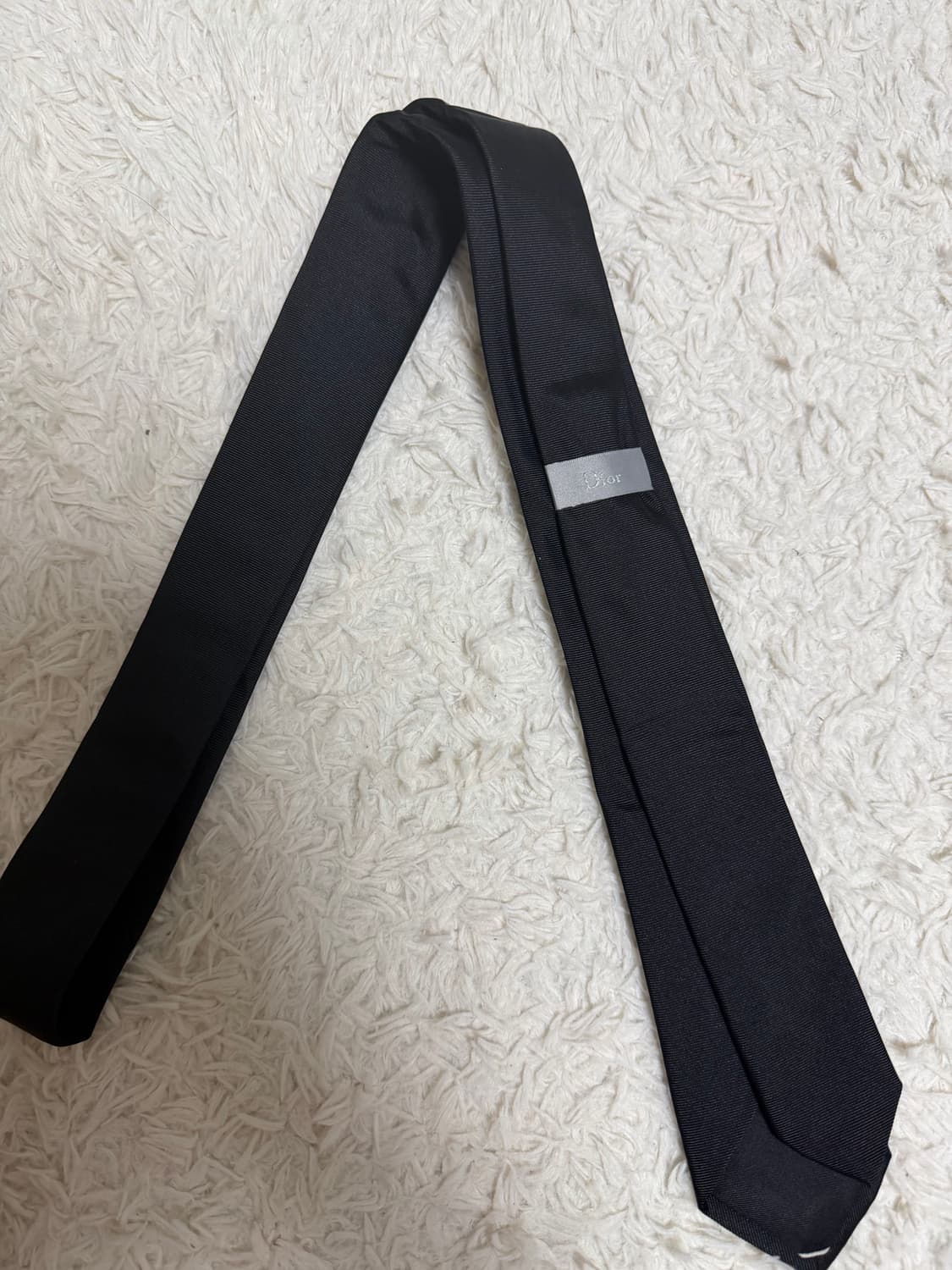 디올 블랙 실크타이 상품이미지2