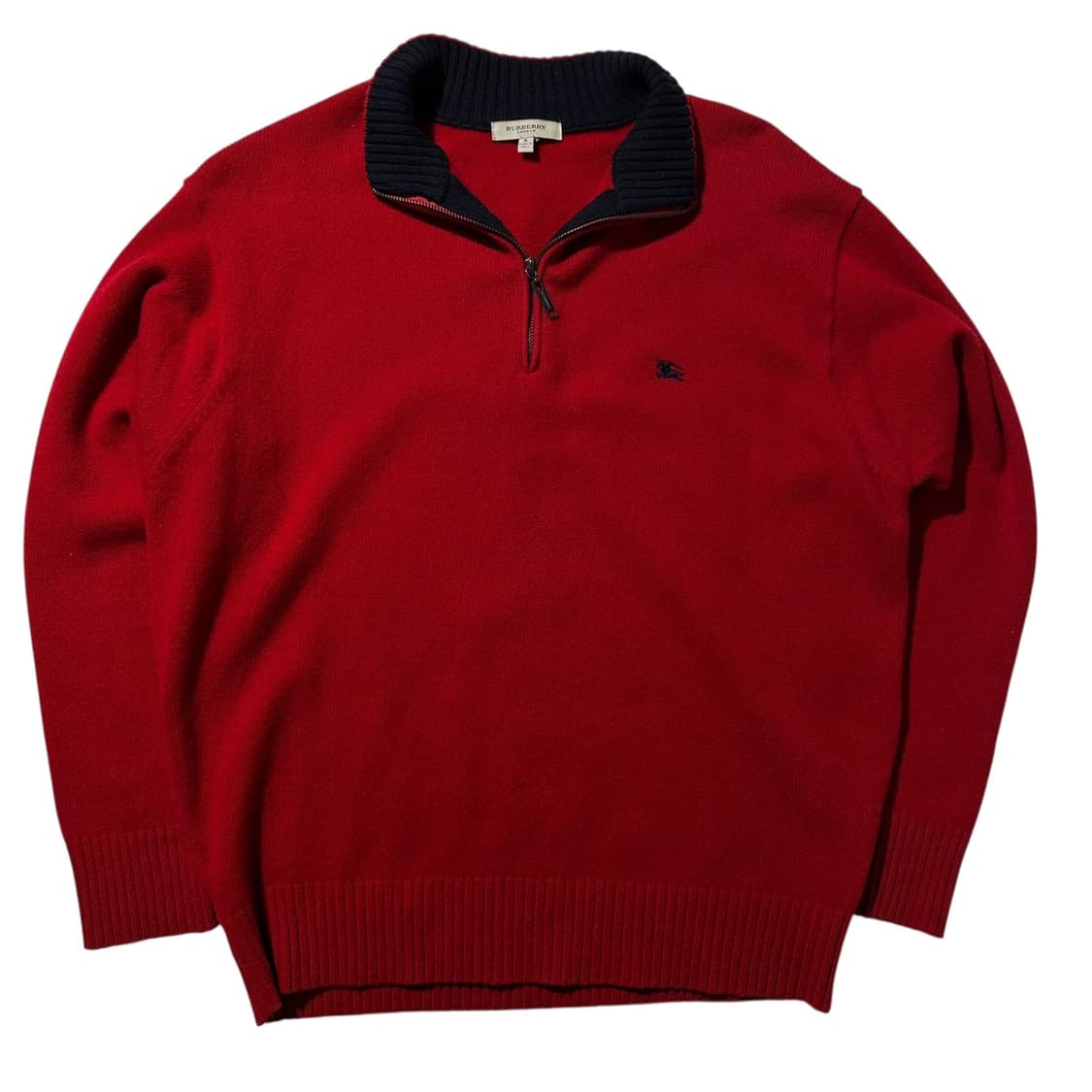 버버리 램스울 하프집업 니트 상품이미지1