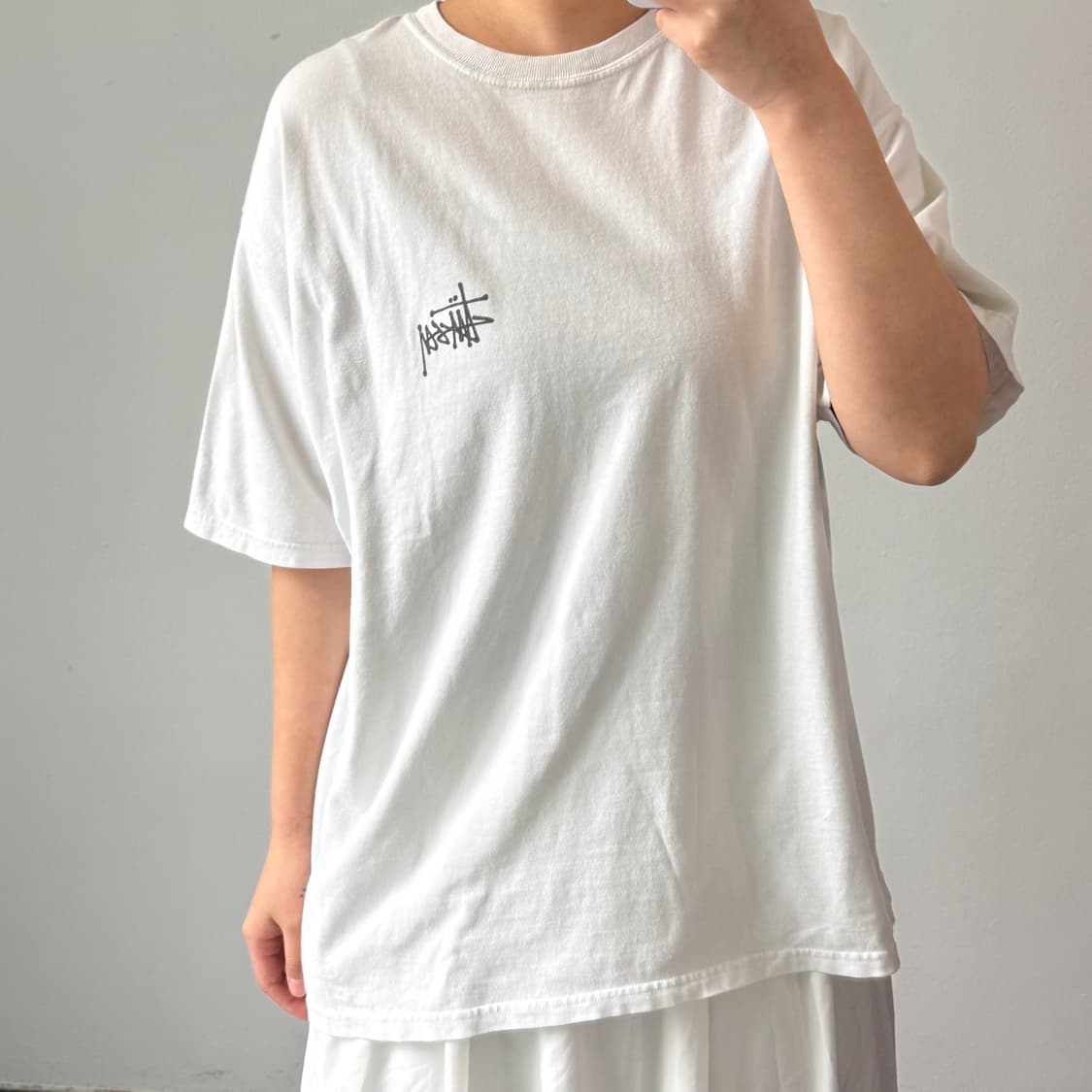 [XL] 스투시 베이직로고 반팔 티셔츠 상품이미지2