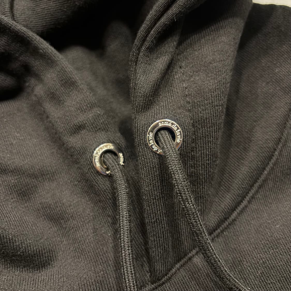 [1] 아크메드라비 얼굴 프린팅 후드티 블랙 C265 상품이미지4