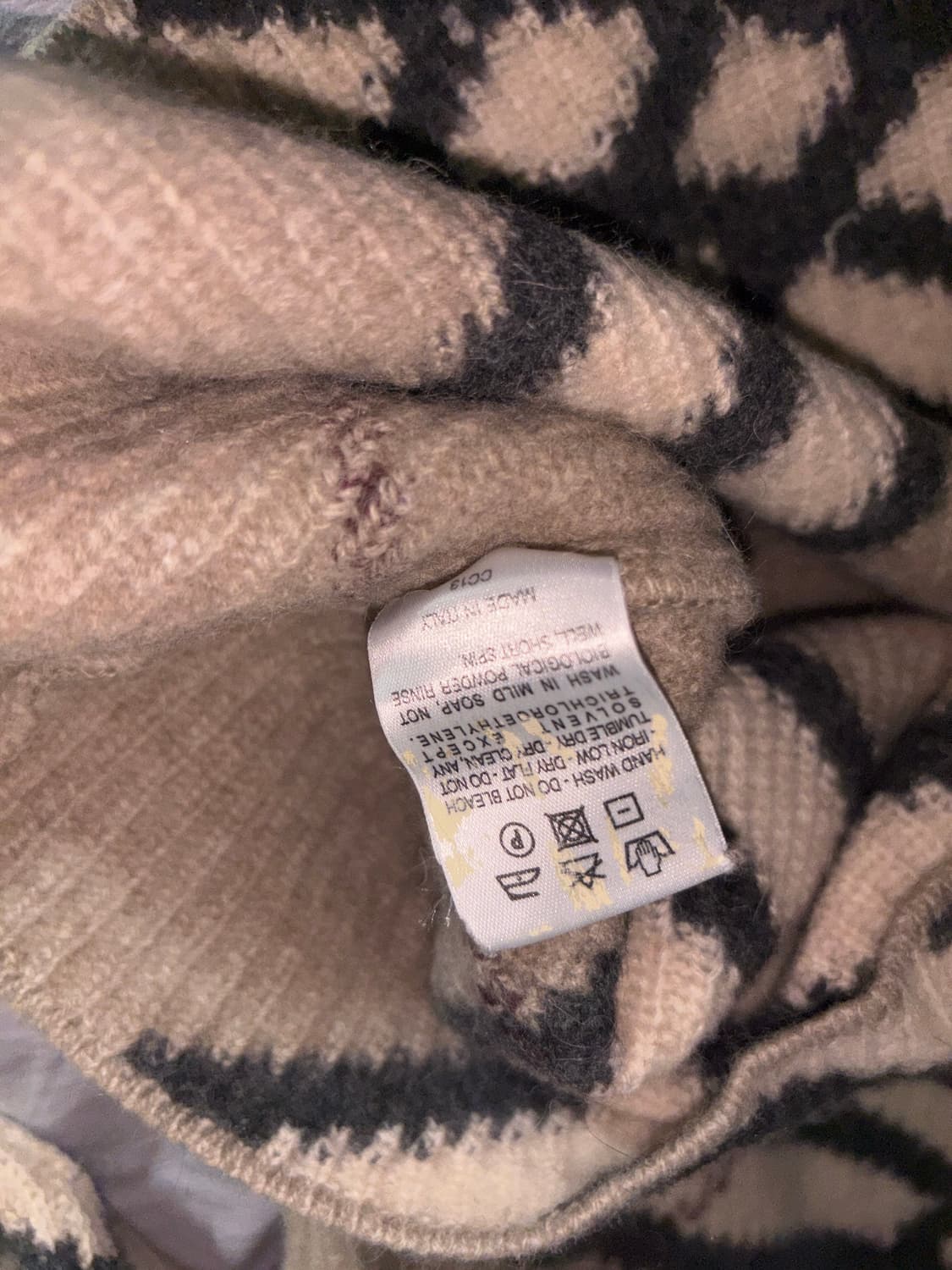 버버리 정품 2000s 니트  상품이미지4