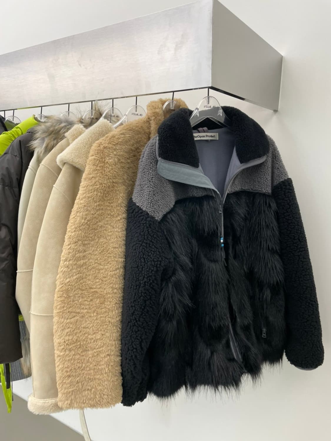 더오픈프로덕트 후리스 블랙 자켓 openyy 상품이미지5