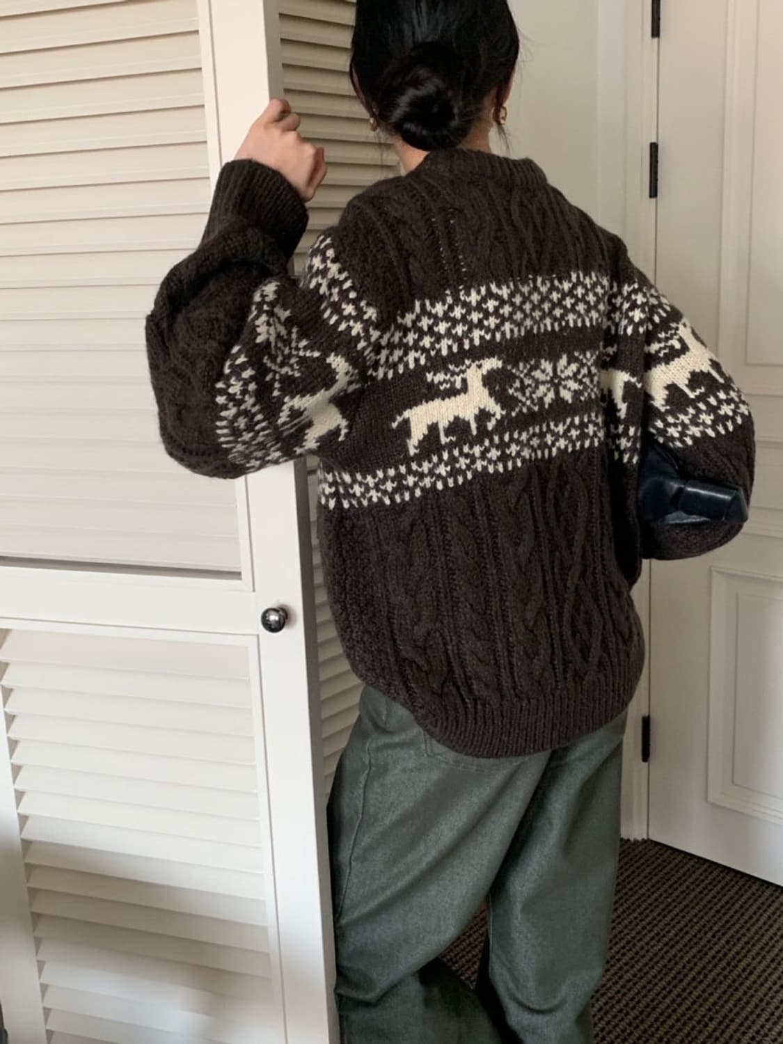 Nordic Snowflake Knit 상품이미지4