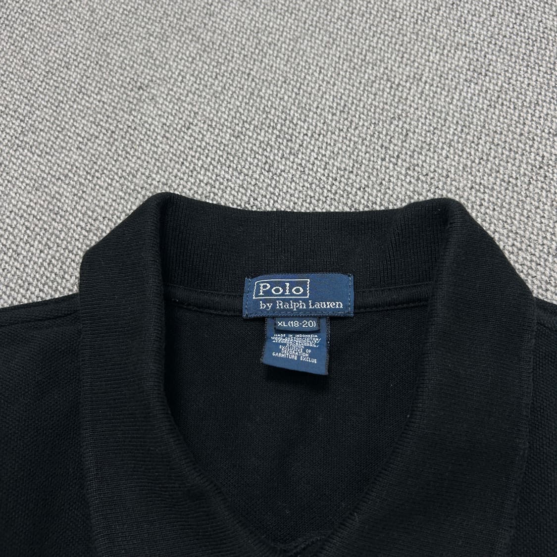 폴로 빅포니 치프키프 블랙 형광 카라티(XL(18-20)) 상품이미지3