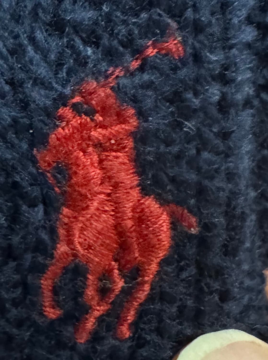 🧥 Polo랄프로렌 스웨터 케이블 크루넥 꽈베기 스웨터 - 네이비 상품이미지7