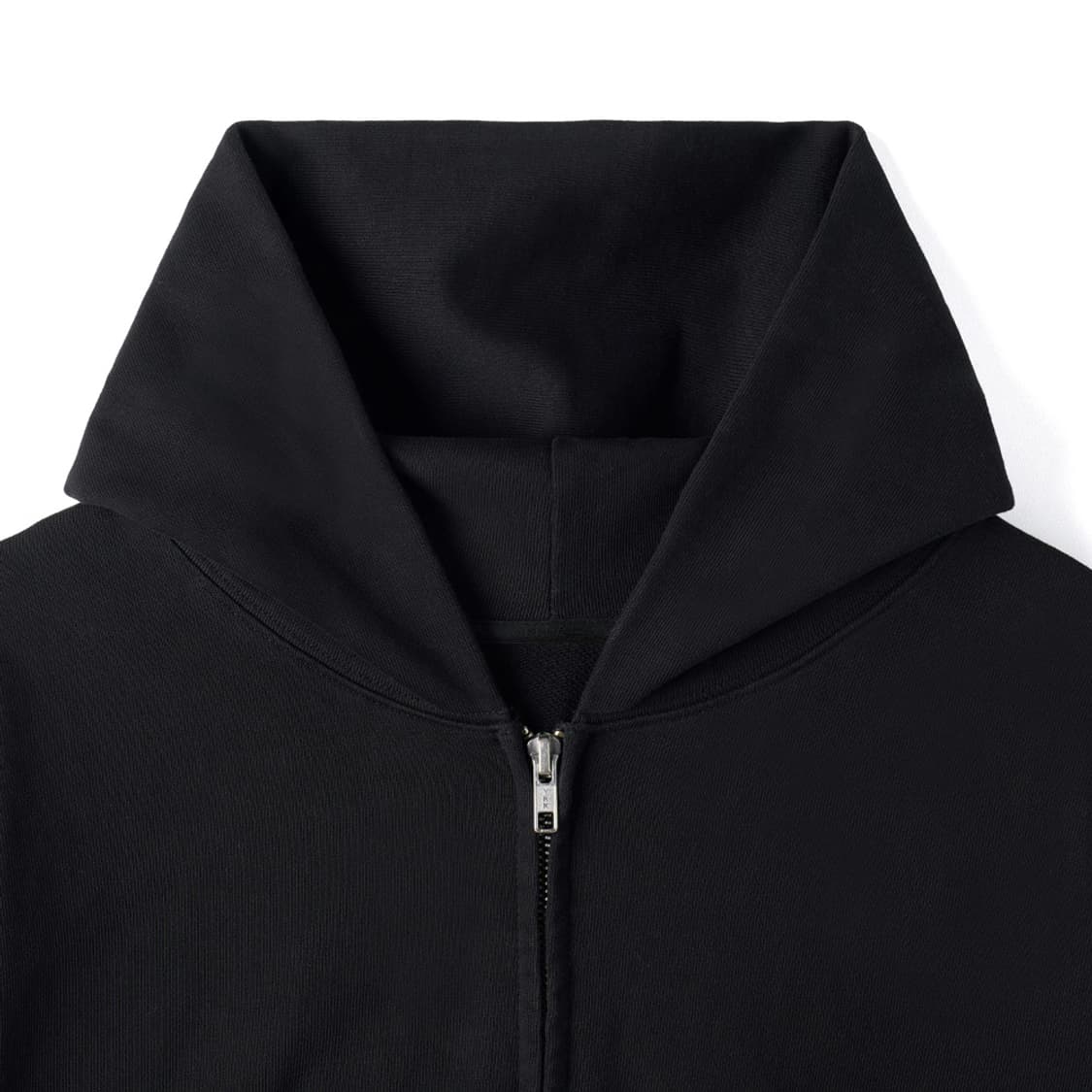 [L] HTAE 에이치태 80s 빈티지 후드집업 블랙 상품이미지3