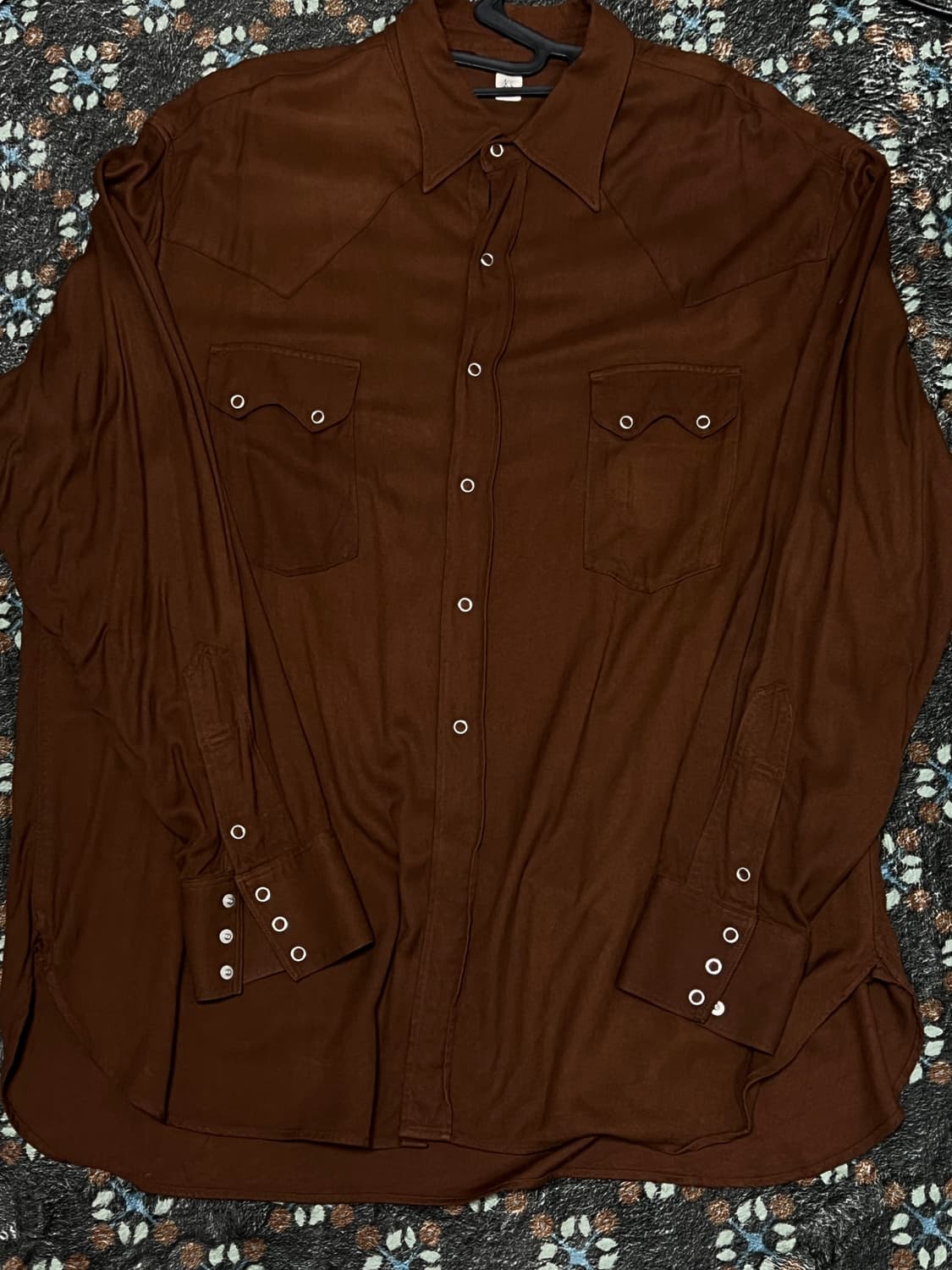 캡틴선샤인 울 개버딘 웨스턴 셔츠 40사이즈 105 상품이미지4