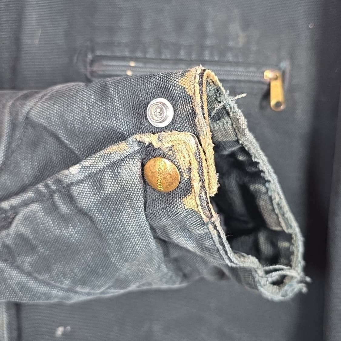 칼하트 J01 디트로이트 자켓 블랙 상품이미지7