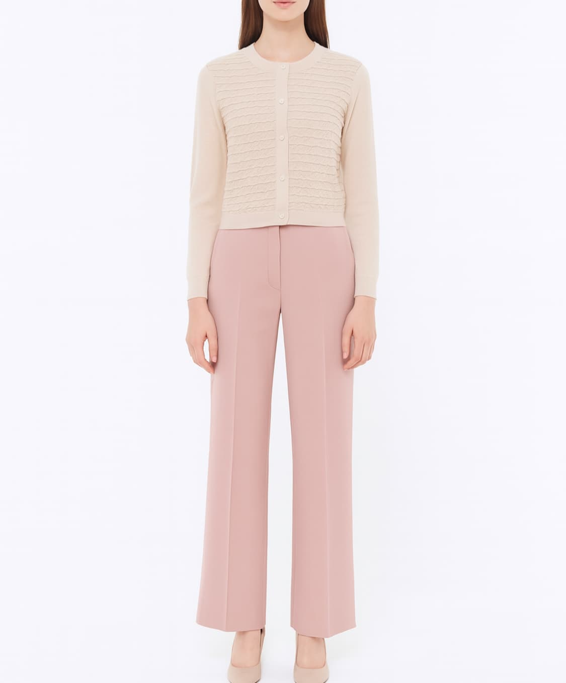 미우미우 miu miu 캐시미어 실크 니트 가디건  상품이미지1