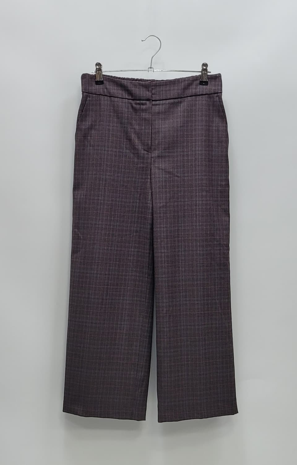 BCBG 20FW 와이드 9부 패츠 / 여 64-94 와인 브라운
 상품이미지1