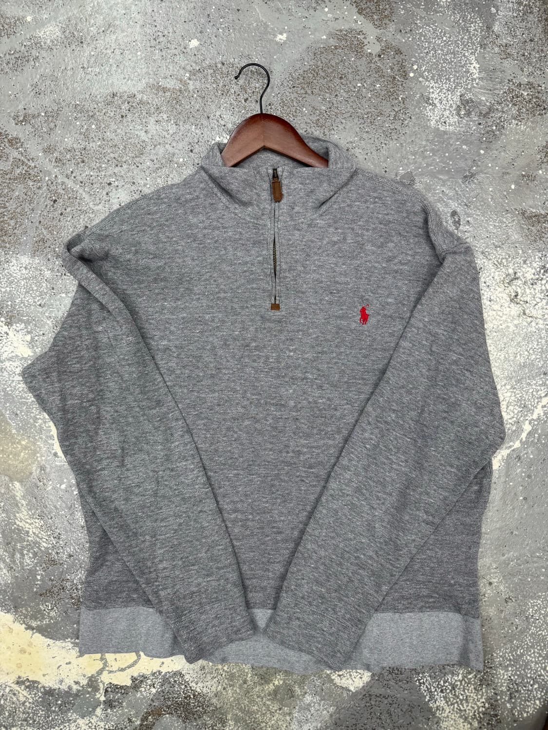 폴로 코튼 반집업  상품이미지1