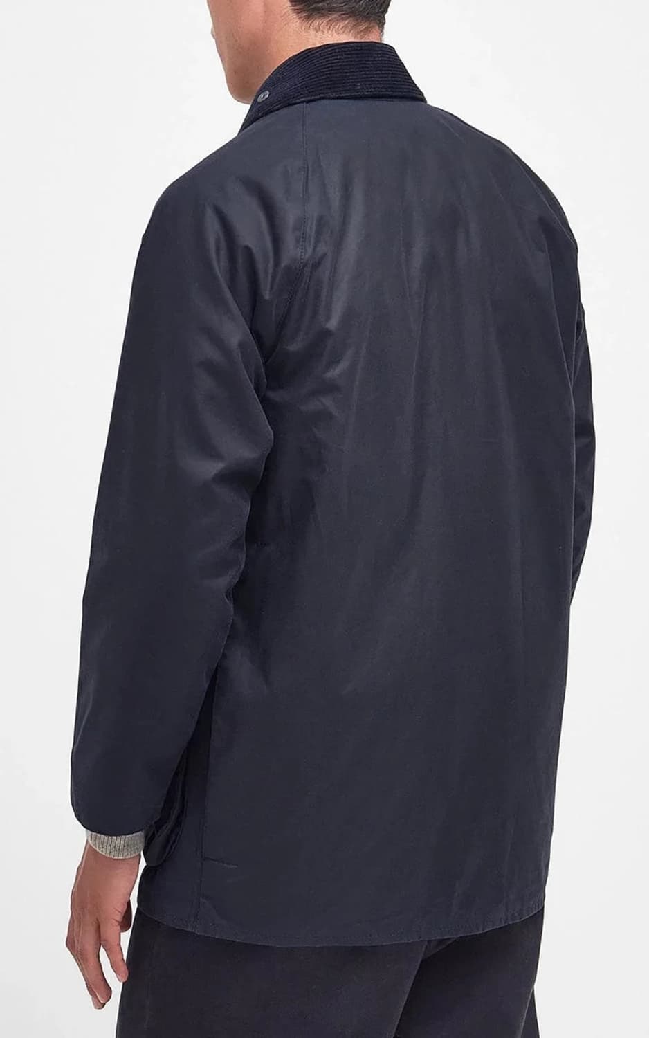 바버 뷰포트 왁스 자켓 네이비 38 상품이미지3