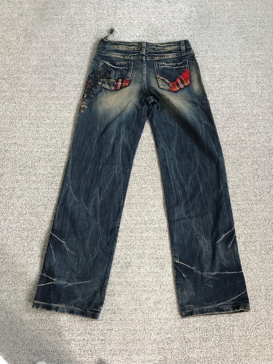 오리엔탈 그런지 데님 팬츠 상품이미지9