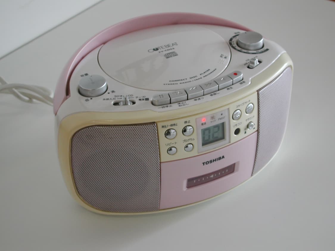 도시바 카세트플레이어 (카세트/cd/라디오) 상품이미지2