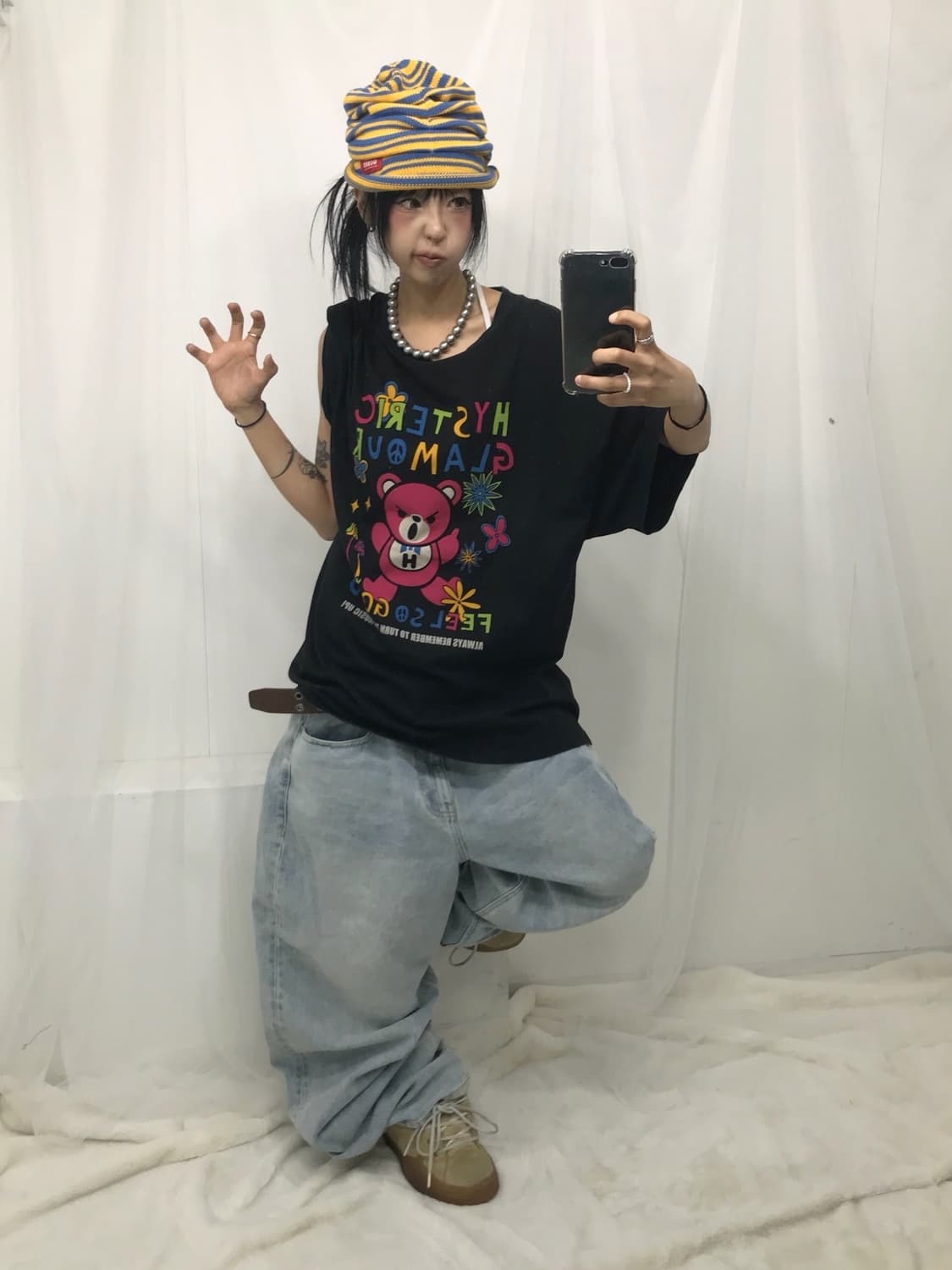 Hysteric Glamour Fxxk Bear T-shirt 상품이미지6