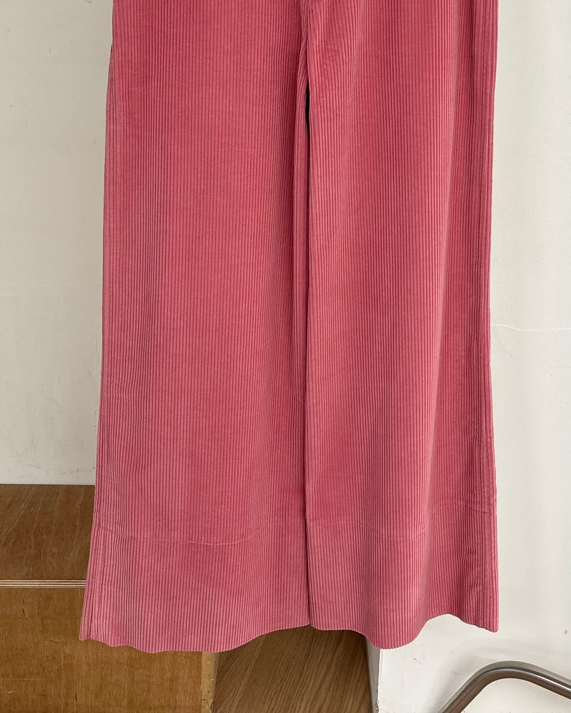 끌로에 핑크 코듀로이 와이드 팬츠  상품이미지6