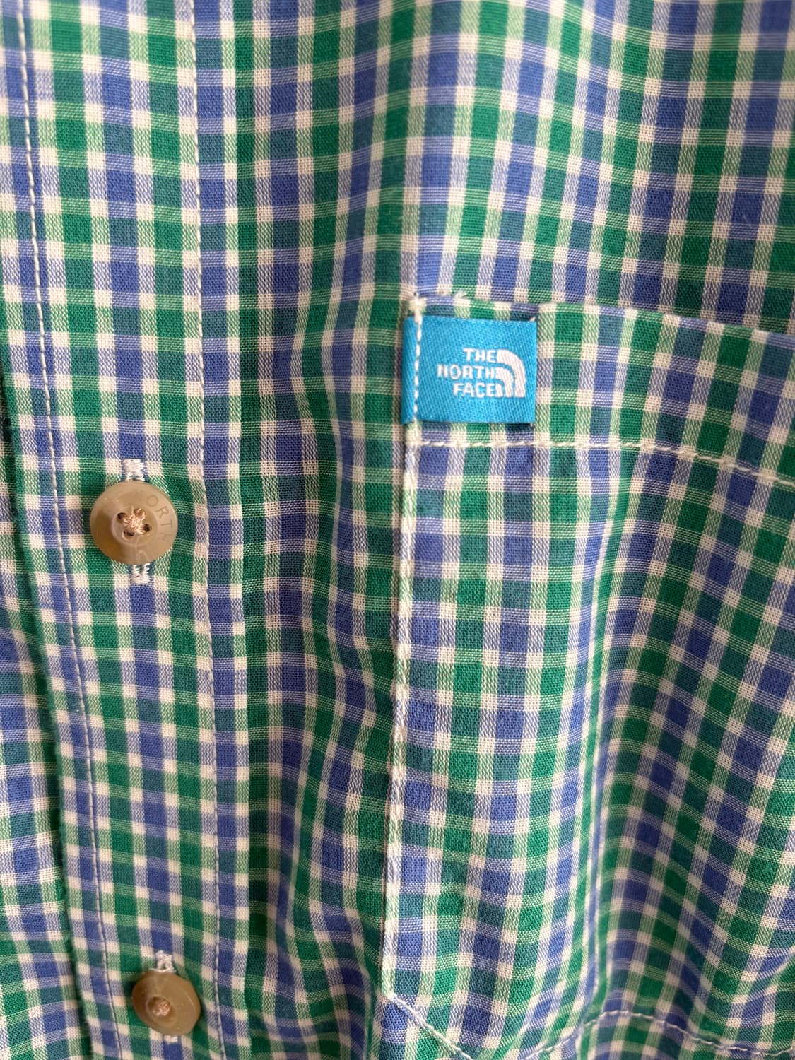 노스페이스 체크 셔츠 상품이미지5