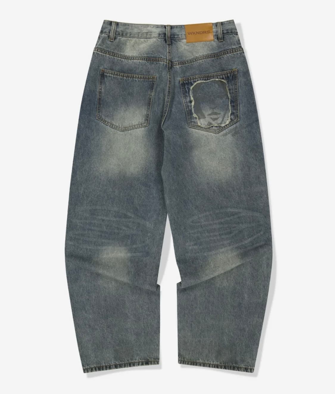 위캔더스 FACE DENIM PANTS 상품이미지1
