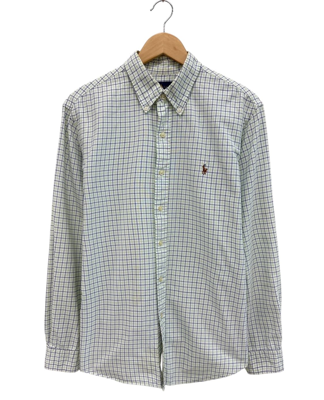 폴로 체크셔츠 그린 (L~XL) 상품이미지1