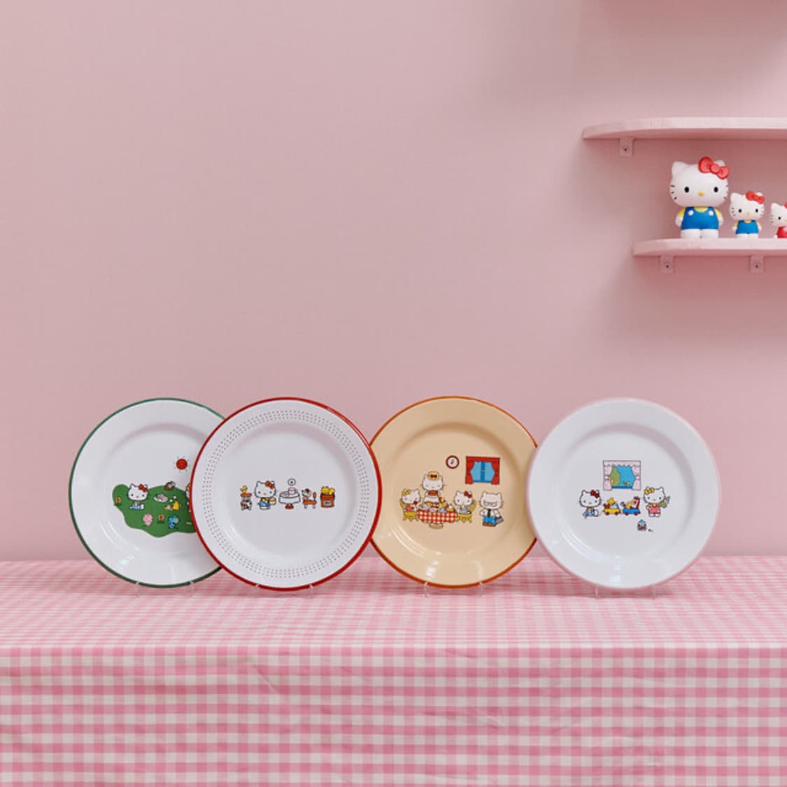 크로우캐년 헬로키티 전색상 보유 머그, 플레이트, 요거트보울 상품이미지2
