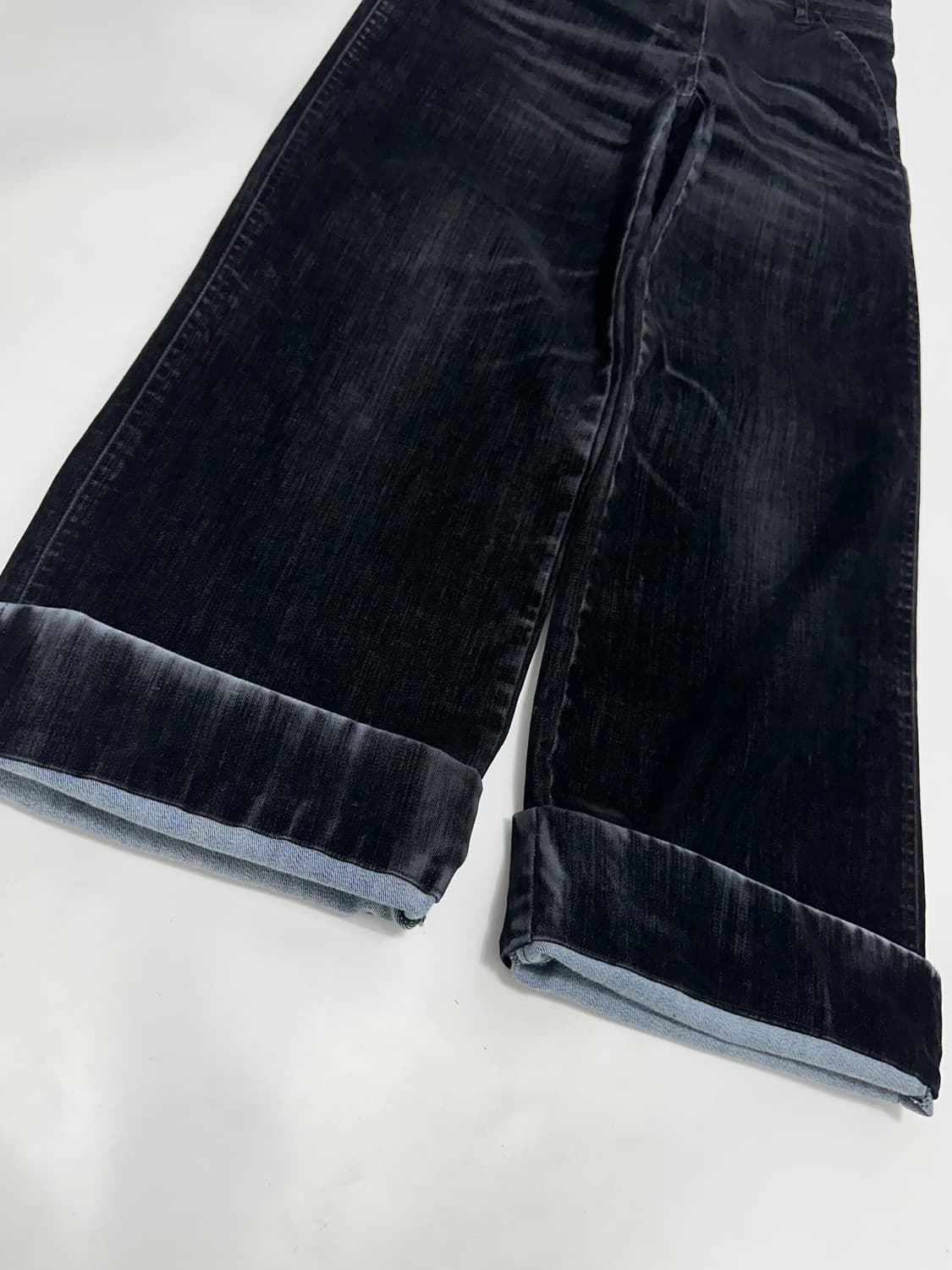 Low Gauge 로우게이지 벨벳 데님 팬츠 상품이미지5