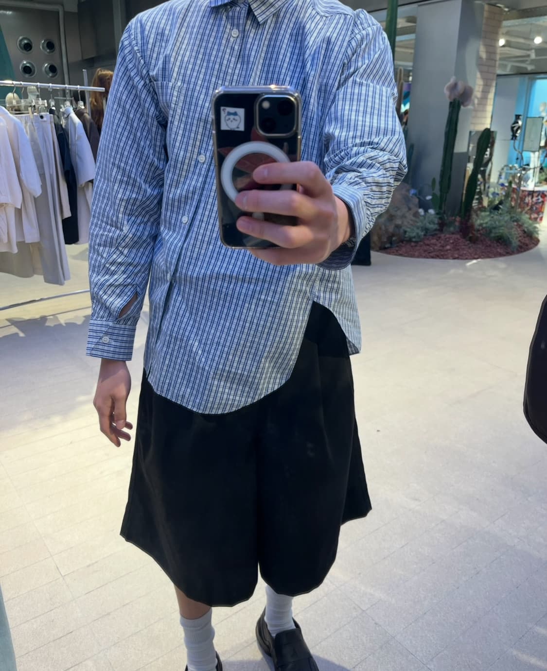 [XS] 23ss 꼼데가르송 셔츠 반바지 쇼츠 상품이미지6