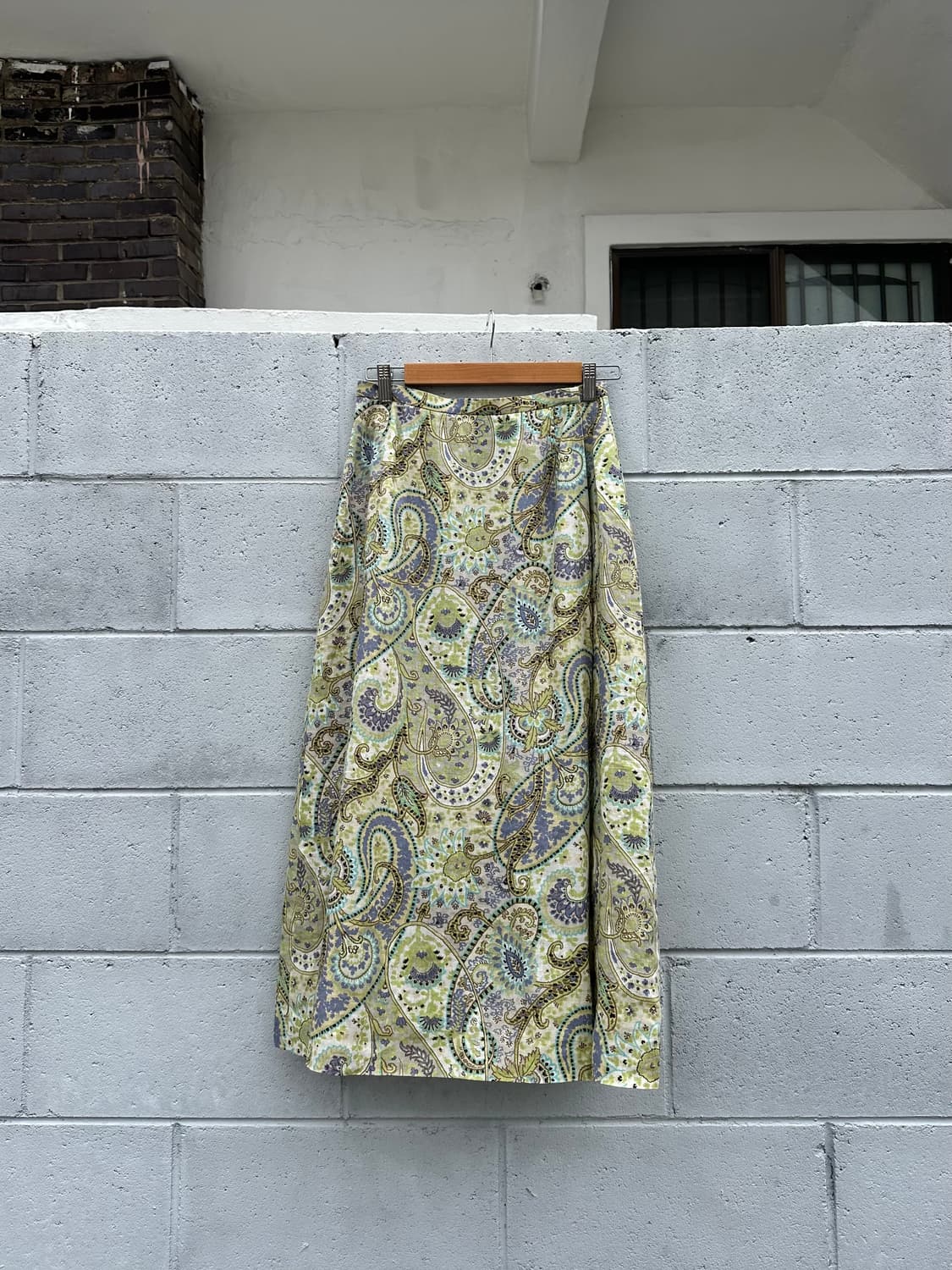 아쿠아스큐텀 페이즐리 스커트 상품이미지7