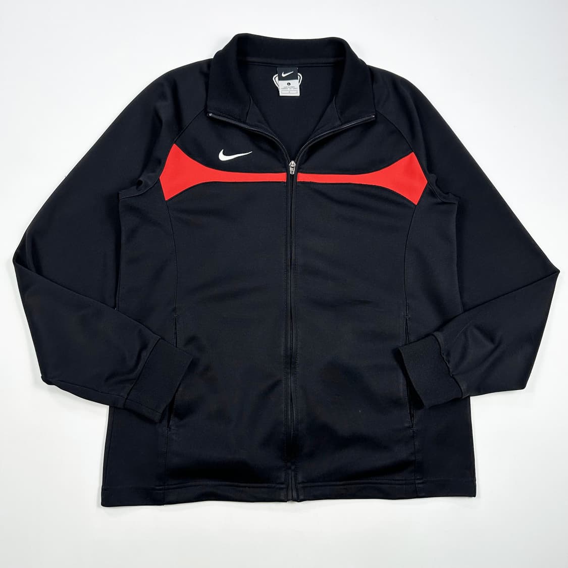 나이키 스우시 트레이닝 블랙 트랙탑 져지 (L) 상품이미지2