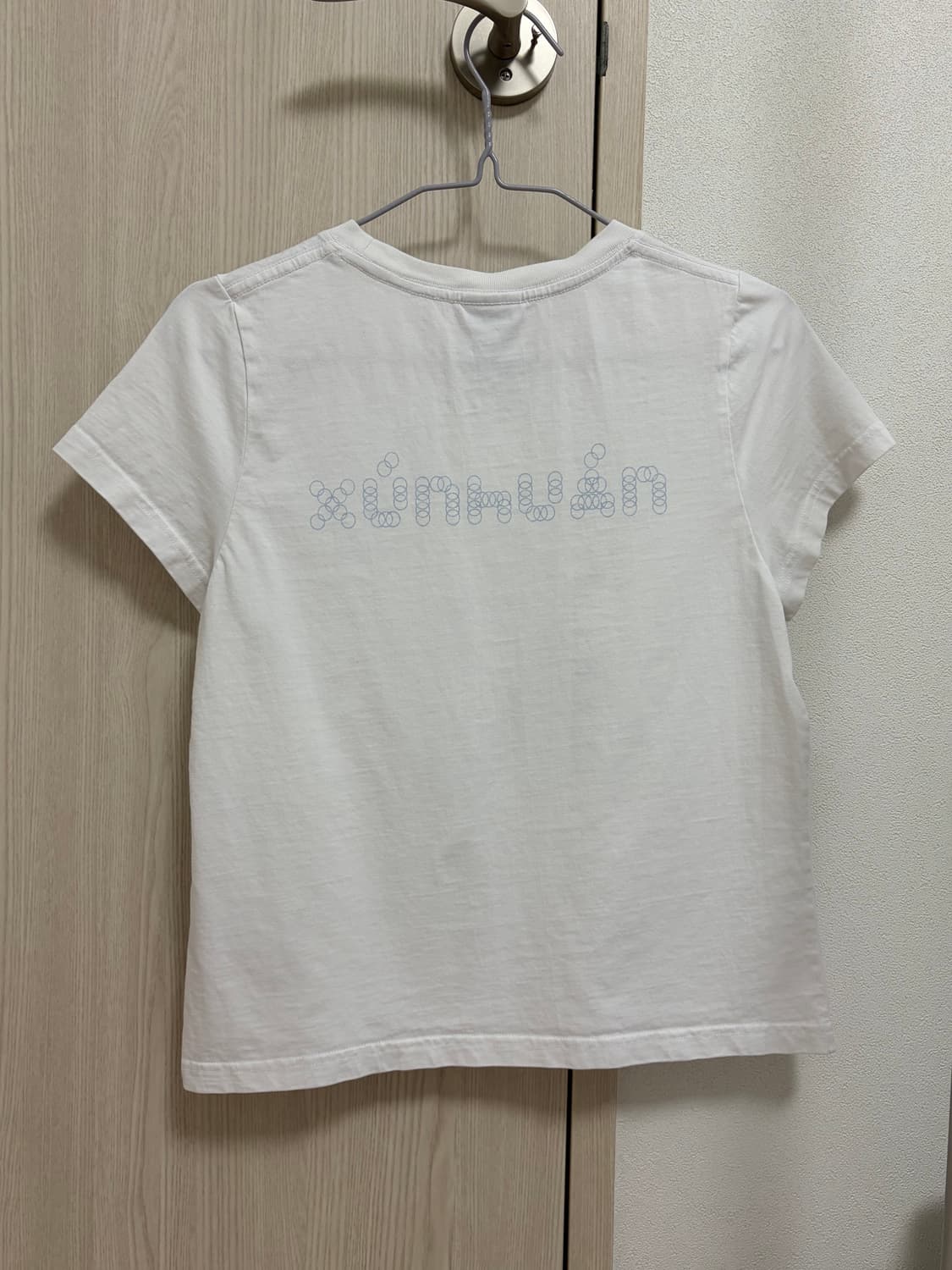 산산기어 우먼 순환 티셔츠 화이트 상품이미지2