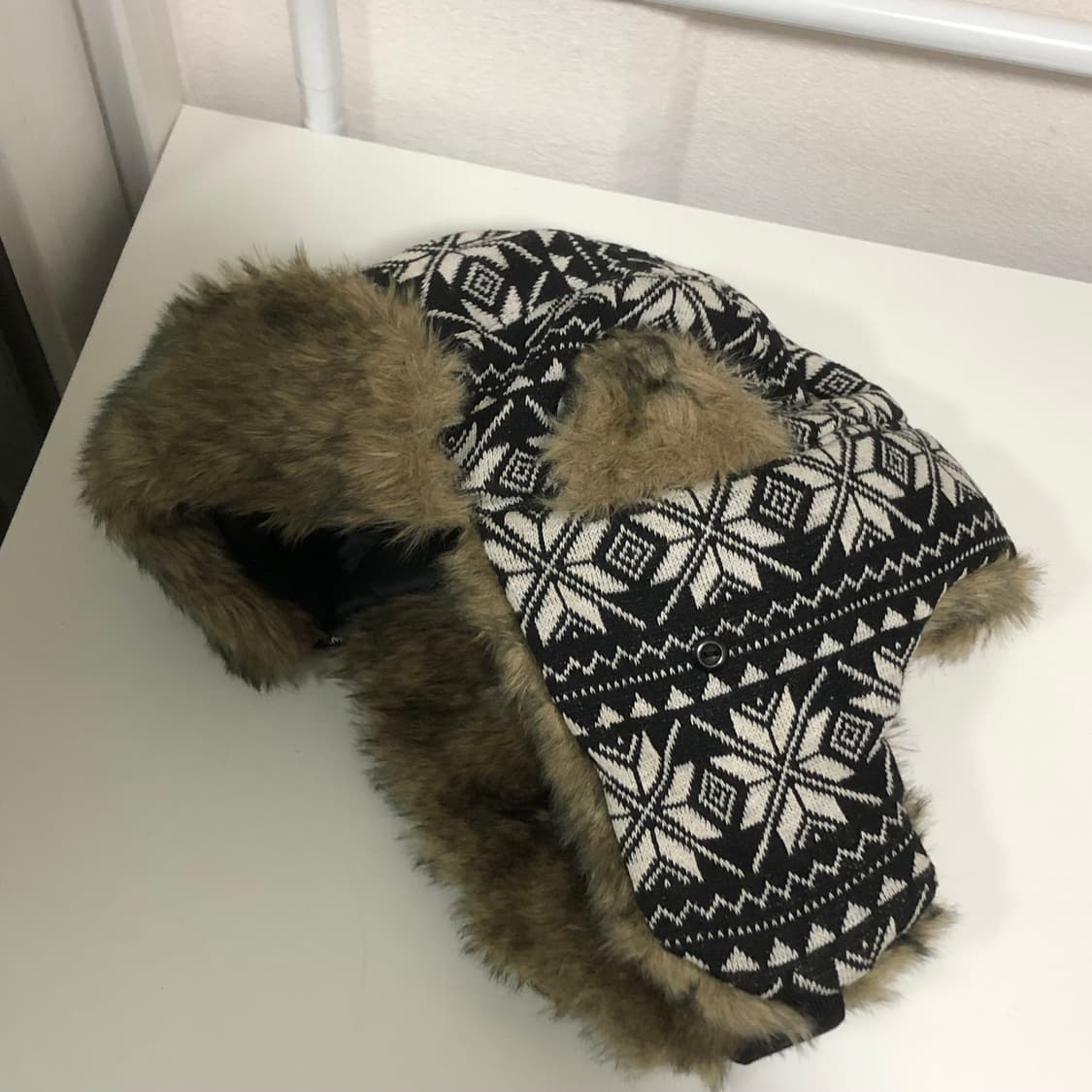 빈티지 군밤모자 퍼 트루퍼햇 털모자 상품이미지9