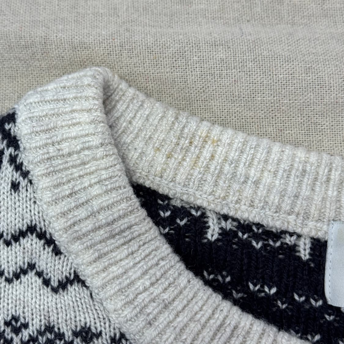 H&M 눈꽃 니트 XXL 상품이미지5