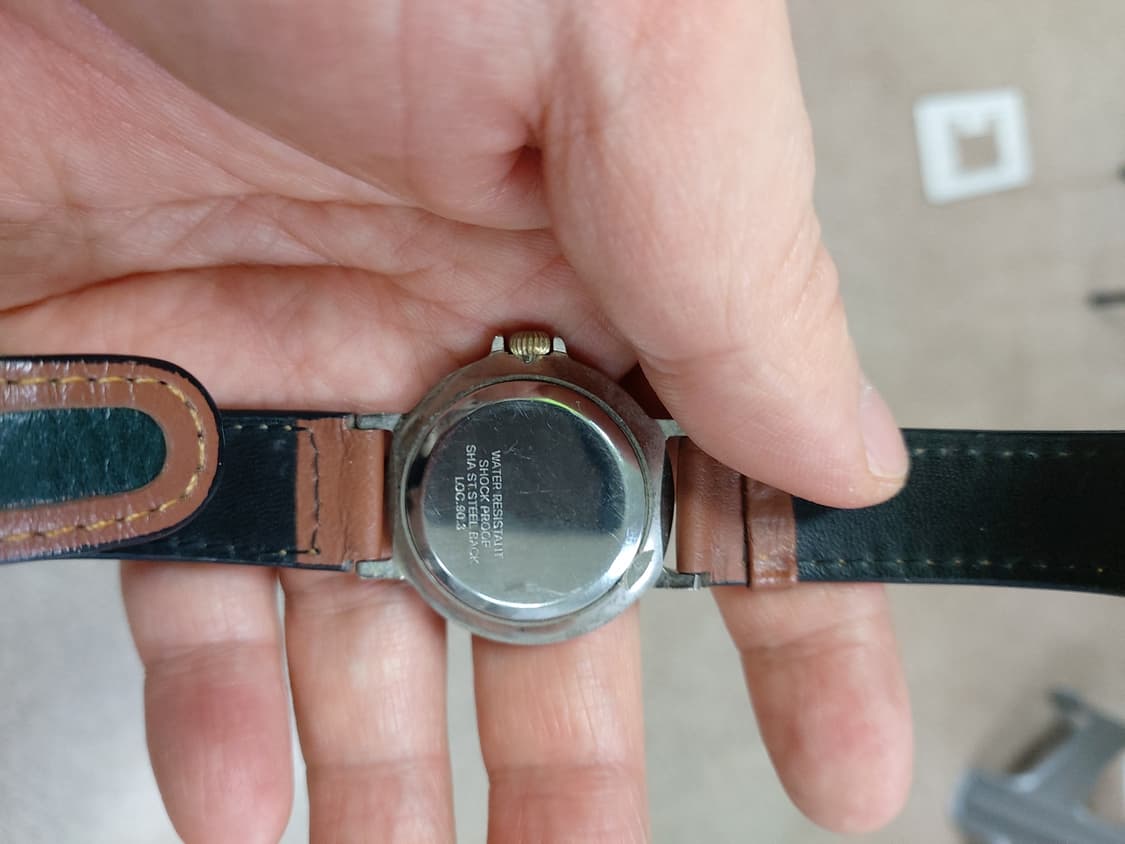 월드 헌팅턴 남성 가죽시계 상품이미지3