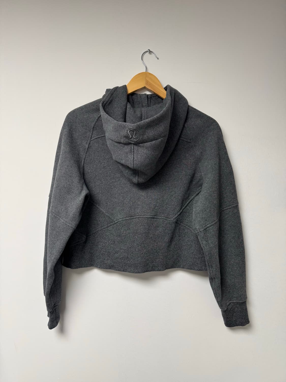 룰루레몬 스쿠바 그레이 후드집업 자켓 풀집업 크롭 후드 상품이미지7