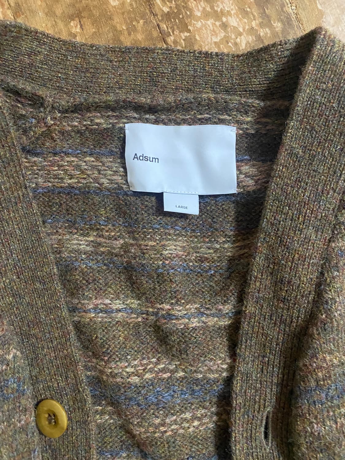 Adsum nyc wool100% 가디건 (L 105) 상품이미지3
